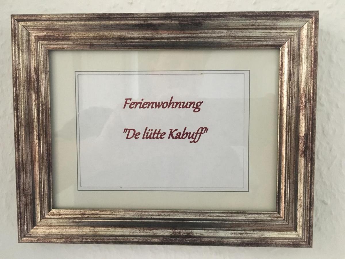Ferienwohnung de lütte Kabuff Born Exterior foto